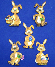 Lade das Bild in den Galerie-Viewer, Hasen zum Stellen in 7cm aus Holz