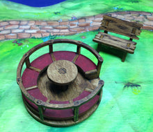 Lade das Bild in den Galerie-Viewer, Karussell und Bank für Spielplatz