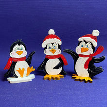 Lade das Bild in den Galerie-Viewer, Pinguine zum Hinstellen (3er bzw. 5er Set)