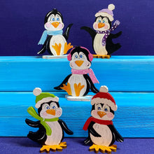 Lade das Bild in den Galerie-Viewer, Pinguine zum Hinstellen (3er bzw. 5er Set)