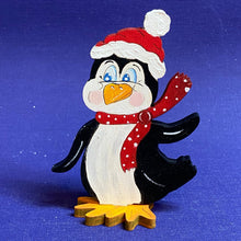 Lade das Bild in den Galerie-Viewer, Pinguinbaby, flatternd, nach linksschauend, zum Hinstellen