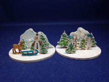Lade das Bild in den Galerie-Viewer, 2 x Mini-Diorama aus Holz