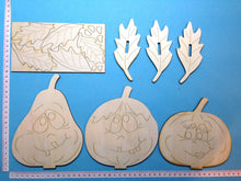 Lade das Bild in den Galerie-Viewer, Kürbisse zum Stellen (6er bzw. 3er Set)