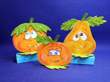 Lade das Bild in den Galerie-Viewer, Kürbisse zum Stellen (6er bzw. 3er Set)