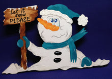 Lade das Bild in den Galerie-Viewer, Schneemann Schmelzy