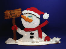 Lade das Bild in den Galerie-Viewer, Schneemann Schmelzy