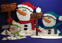 Lade das Bild in den Galerie-Viewer, Schneemann Schmelzy