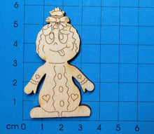 Lade das Bild in den Galerie-Viewer, Lebkuchenmännchen mit Cupcake auf dem Kopf