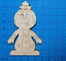 Lade das Bild in den Galerie-Viewer, Lebkuchenmännchen mit Cupcake auf dem Kopf