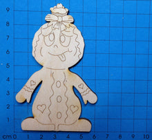 Lade das Bild in den Galerie-Viewer, Lebkuchenmännchen mit Cupcake auf dem Kopf