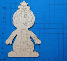 Lade das Bild in den Galerie-Viewer, Lebkuchenmännchen mit Cupcake auf dem Kopf