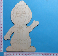 Lade das Bild in den Galerie-Viewer, Lebkuchenmännchen, winkend, mit Kirsche auf dem Kopf