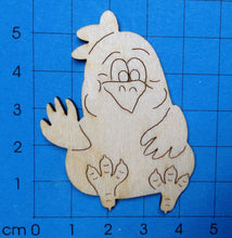 Lade das Bild in den Galerie-Viewer, verrücktes Huhn, winkend