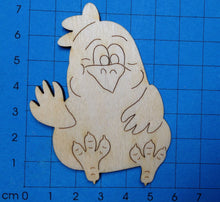 Lade das Bild in den Galerie-Viewer, verrücktes Huhn, winkend