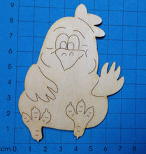 Lade das Bild in den Galerie-Viewer, verrücktes Huhn, winkend