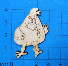 Lade das Bild in den Galerie-Viewer, verrücktes Huhn mit Wurm