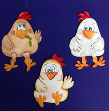 Lade das Bild in den Galerie-Viewer, verrücktes Huhn, winkend