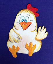 Lade das Bild in den Galerie-Viewer, verrücktes Huhn, winkend