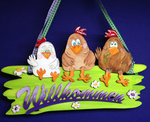 Lade das Bild in den Galerie-Viewer, verrücktes Huhn