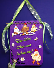 Lade das Bild in den Galerie-Viewer, verrücktes Huhn