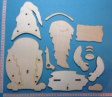 Lade das Bild in den Galerie-Viewer, Wichtel-Standfigur mit Schild