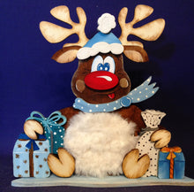 Lade das Bild in den Galerie-Viewer, Rentier mit Päckchen zum Weben