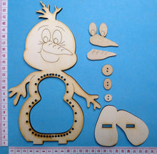 Lade das Bild in den Galerie-Viewer, Schneemann zum Weben