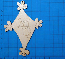 Lade das Bild in den Galerie-Viewer, Drachen mit Gesicht und Schleifen