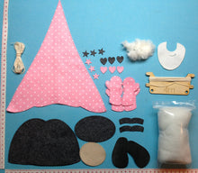 Lade das Bild in den Galerie-Viewer, Nähwichtel - Wichtel, Wichteldame oder als Set