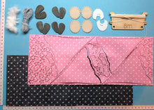 Lade das Bild in den Galerie-Viewer, Mini-Nähwichtelpaar (4er Set)