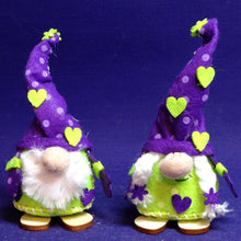 Lade das Bild in den Galerie-Viewer, Mini-Nähwichtelpaar - Frühjahrswichtel (4er Set)