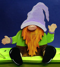 Lade das Bild in den Galerie-Viewer, sitzender Wichtel und Wichteldame