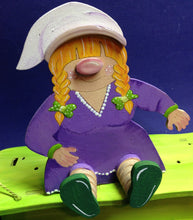 Lade das Bild in den Galerie-Viewer, sitzender Wichtel und Wichteldame