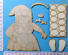 Lade das Bild in den Galerie-Viewer, sitzender Wichtel und Wichteldame