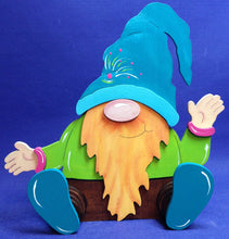 Lade das Bild in den Galerie-Viewer, sitzender Wichtel und Wichteldame