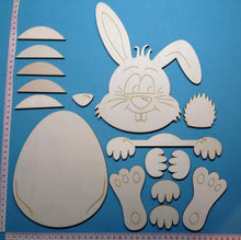 Lade das Bild in den Galerie-Viewer, Hase und Hasenmädchen für Zaun