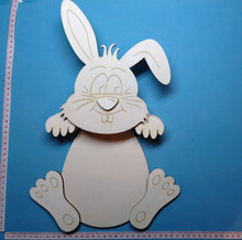Lade das Bild in den Galerie-Viewer, Hase und Hasenmädchen für Zaun