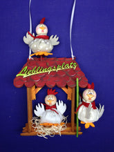 Lade das Bild in den Galerie-Viewer, Gockel und Hennen zum Fädeln aus Filz