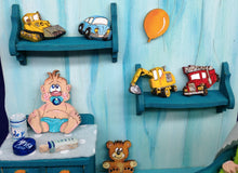 Lade das Bild in den Galerie-Viewer, Komplettset aus Holz: Kinderzimmer Junge
