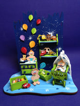 Lade das Bild in den Galerie-Viewer, Komplettset aus Holz: Kinderzimmer Junge