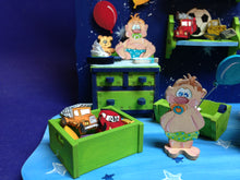 Lade das Bild in den Galerie-Viewer, Komplettset aus Holz: Kinderzimmer Junge