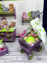 Lade das Bild in den Galerie-Viewer, Komplettset aus Holz: Kinderzimmer Mädchen
