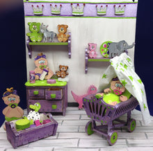 Lade das Bild in den Galerie-Viewer, Komplettset aus Holz: Kinderzimmer Mädchen