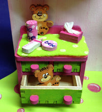 Lade das Bild in den Galerie-Viewer, Komplettset aus Holz: Kinderzimmer Mädchen