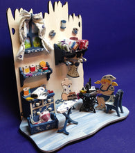 Lade das Bild in den Galerie-Viewer, Komplettset aus Holz: Nähstube mit viel Zubehör