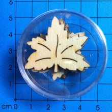 Lade das Bild in den Galerie-Viewer, Blätter aus Holz in Dose