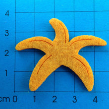Lade das Bild in den Galerie-Viewer, Seestern, Filz