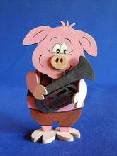 Lade das Bild in den Galerie-Viewer,   Einladungskarten basteln, Basteln mit Holz, Musikinstrumente zum Bemalen, Streuteile basteln, Streuteile aus Holz, Geschenk zum Geburtstag, Kleine Holzteile, Holzteile, Holzteile bemalen, Musikinstrumente aus Holz, Holzteile zum Selbstgestalten, Basteln mit Kindern, Streuteile diy, Karte zum Geburtstag basteln, Holzteile für alle Anlässe, Tischdeko selbermachen, Noten und Notenschlüssel, Basteln mit Holzteilen,  MZH 4609