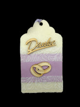 Lade das Bild in den Galerie-Viewer, Holzkunst, Holzteile bemalen, Schriftzug Bastelartikel, Bastelideen mit Holz, Basteln mit Holz, Schriftzüge bemalen, Dankekarten Basteln, Einladungskarten Basteln, Danke Schriftzug, Schriftzüge aus Holz, SZH 7342