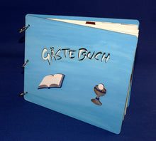 Lade das Bild in den Galerie-Viewer, Scrapbook "Gästebuch" aus Holz und 6 Einlegeseiten Fotoalbum diy, Fotoalbum zum Basteln, Scrapbookideen, Fotoalbum gestalten, Fotoalbuminspiration, Fotoalbum zum Bemalen, Fotoalbum Gestaltungsideen, Scrapbooks, Fotoalbum scrapbooking, Scrapbooks, Fotoalbum gestalten, Fotoalbuminspiration, Fotoalbum diy, Scrapbookideen, Fotoalbum Gestaltungsideen, Fotoalbum scrapbooking, Fotoalbum zum Bemalen, Fotoalbum zum Basteln, MEB 5025